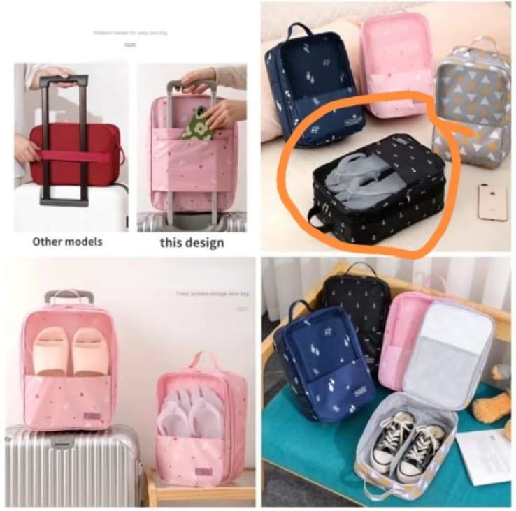 Shoe bag or make up bag